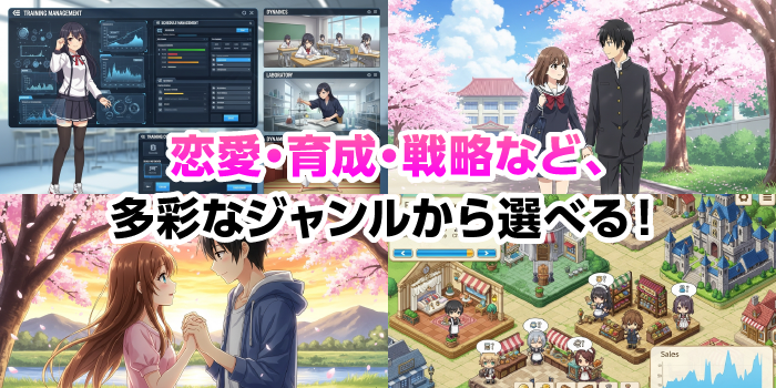 ゲームジャンルで選ぶブラウザエロゲ