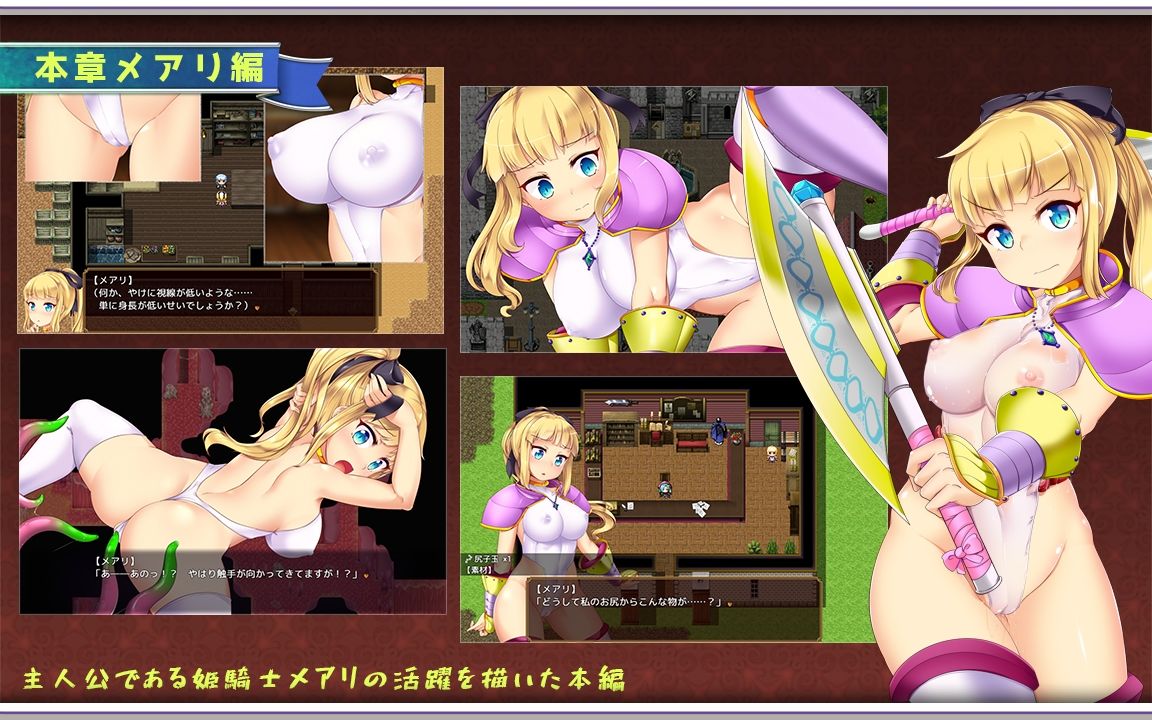 エクリプスナイト・サーガ 〜触虜の姫騎士メアリ〜のプレイ画像03