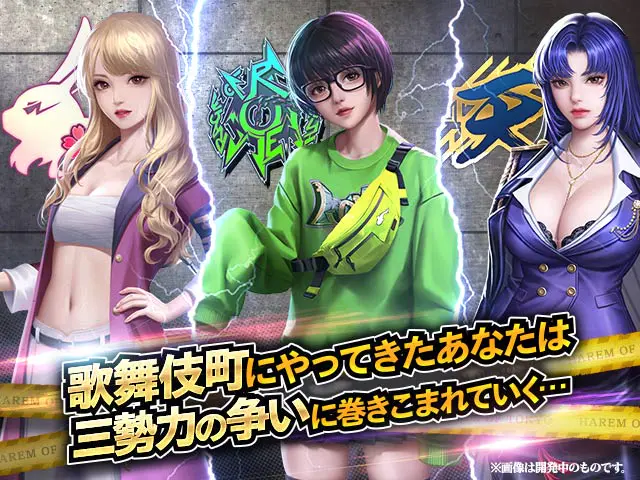 ハーレムオブトーキョー Xのプレイ画像5