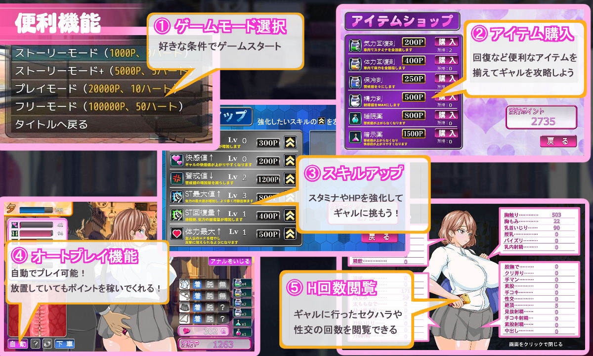 電車内淫交〜ギャルは触って堕としたい〜のプレイ画像006