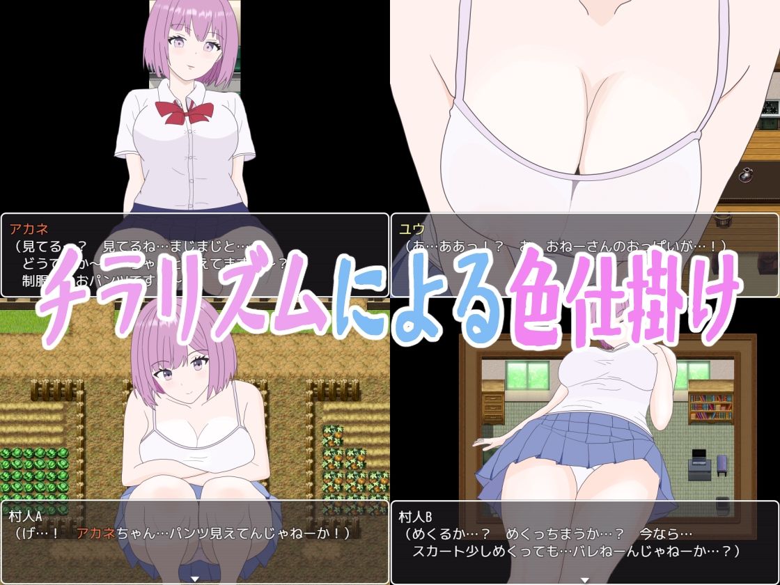 田舎の村に、エッチなお姉さんがやって来た！それは村の崩壊の始まりだった…のプレイ画像001