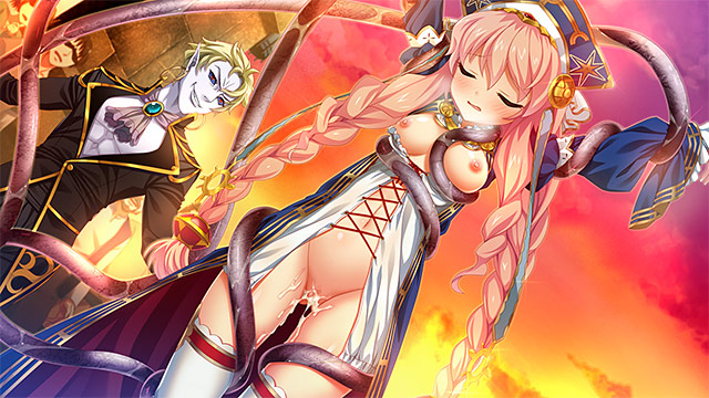 邪淫のいけにえ 〜触手姫アルテア＆魔子宮遣いビアンカ 終わりの無い受胎〜のプレイ画像011