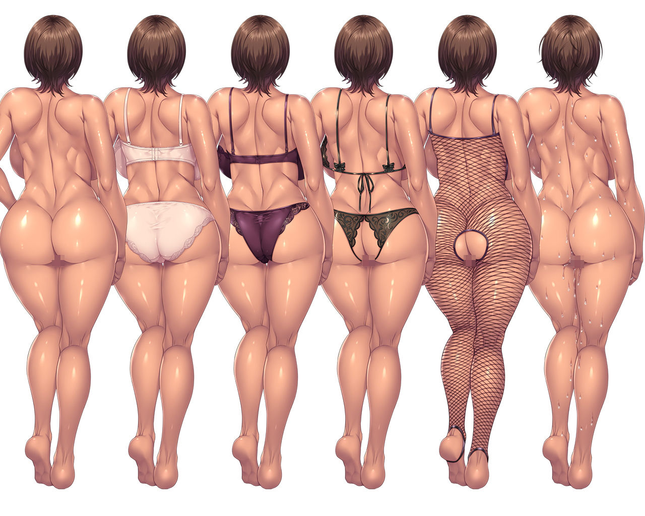 母ちゃんの友達にシコってるところ見られた。のプレイ画像009