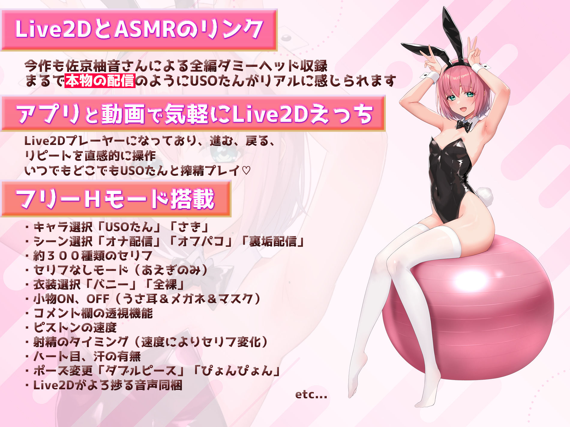 見ててね！配信者（ライバー）ちゃん 〜コスってオナってパコって配信〜のプレイ画像002