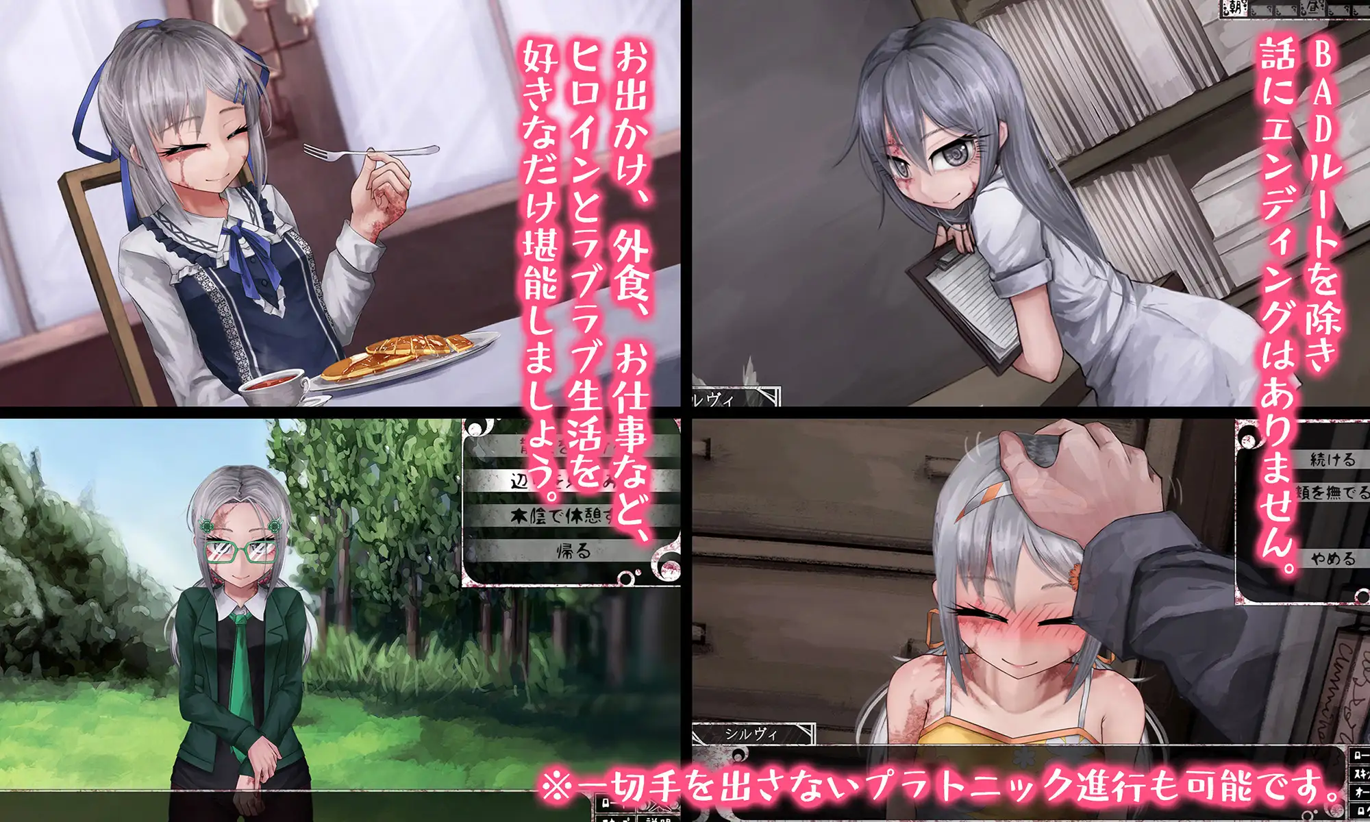 Teaching Feeling -傷肌少女との生活-のプレイ画像002