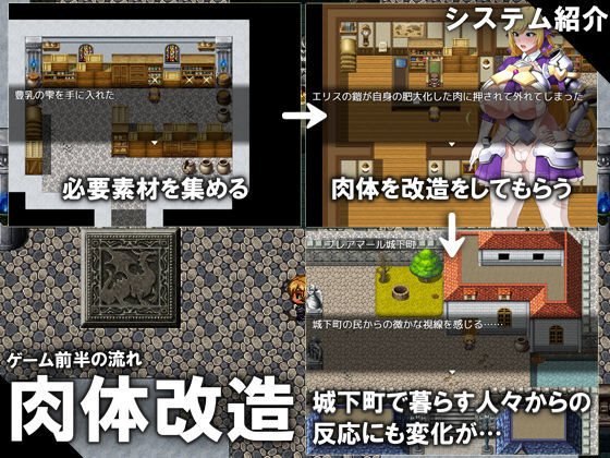 CONTAMINATION 快堕王女の人格・肉体・国家蹂躙RPGのプレイ画像005