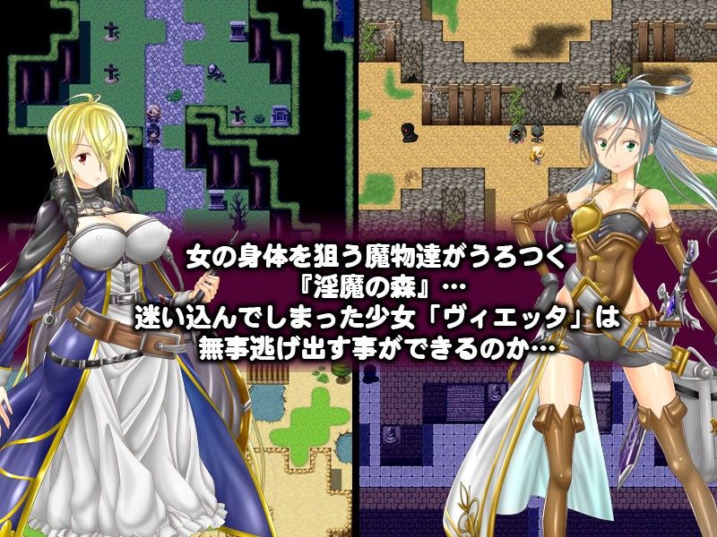 淫魔の森からの脱出のプレイ画像001