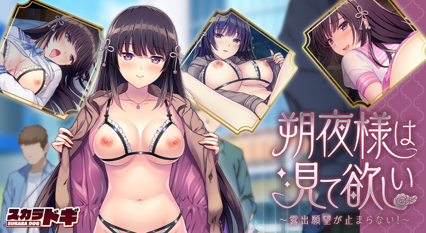 朔夜様は見て欲しい〜露出願望が止まらない!〜ーのタイトル画像