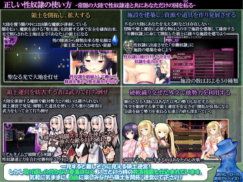 正しい性奴隷の使い方-暗黒大陸開拓記-のプレイ画像001