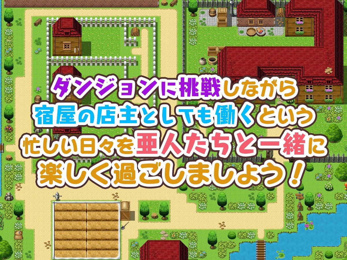 宿屋の店主と亜人奴隷〜安宿の収入では暮らせないのでダンジョンでも稼ぐことにした〜のプレイ画像010