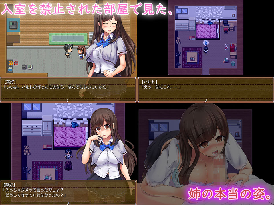 ヤンデレ姉からの隠伏〜逃げ出す悪い子にはお仕置き〜のプレイ画像001